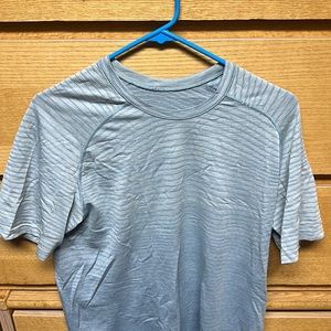 Lululemon light blue t-shirt